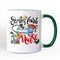 Santa’s Favorite Nurse Christmas Mug, Healthcare Appreciation Gift